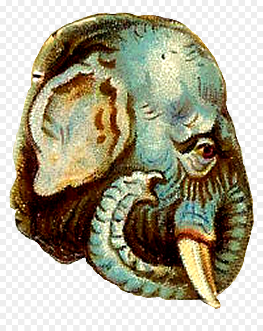 Elephant Animal Digital Download - Asian Elephant, HD Png Download - indian buffalo png