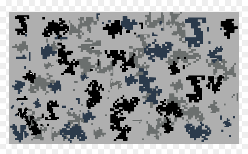 Pixel Grey Camo Clip Arts - Bee, HD Png Download - camo png