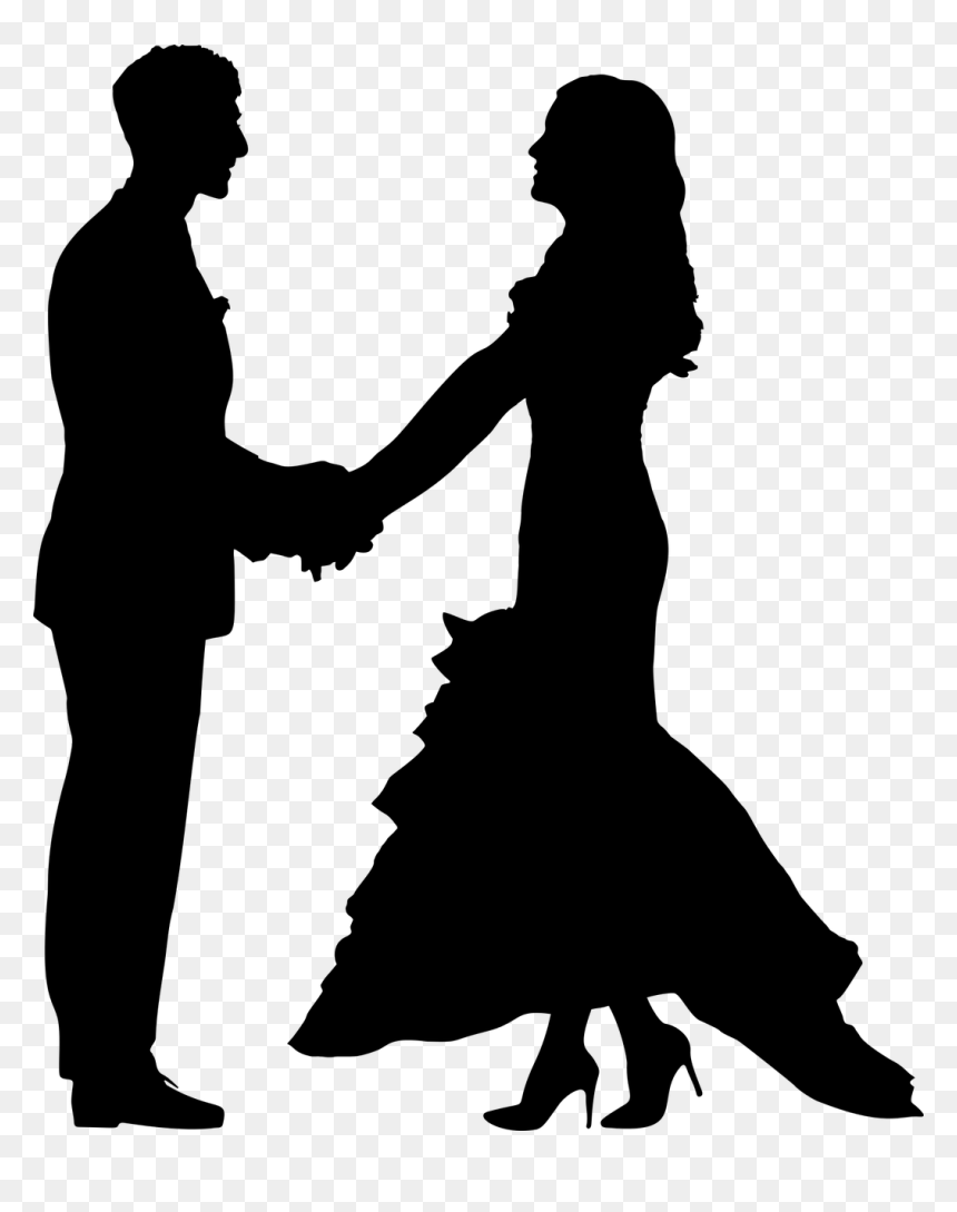 Couple Love Silhouette Free Photo - Couple Love Silhouette, HD Png Download - love couple png