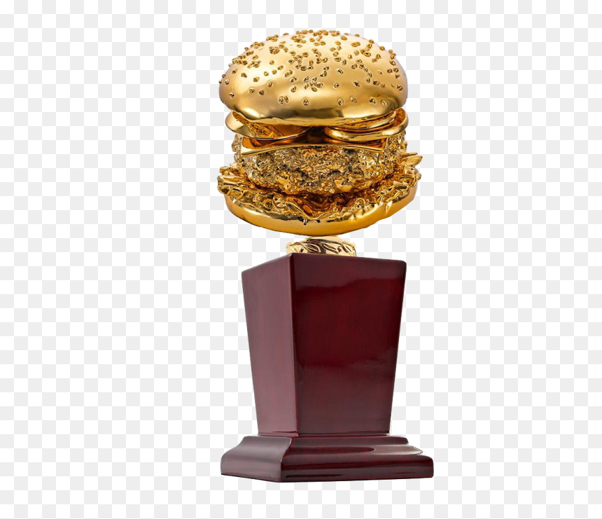 Cloud 9 Loyalty Point Card Free Burger - Gold Hamburger, HD Png Download - burger png images