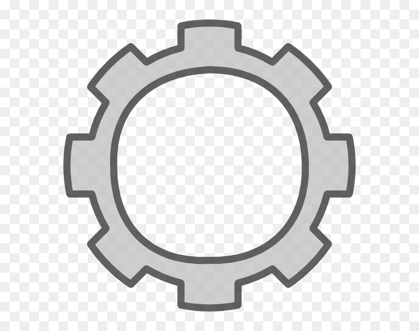 This Free Clip Arts Design Of Skinny Gear - Cog Wheel, HD Png Download - cog png