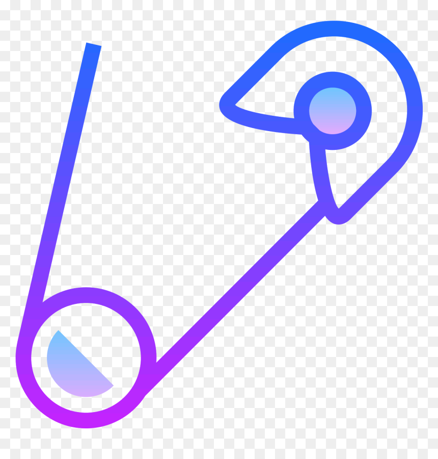 Safety Pin Icon, HD Png Download - pin icon png