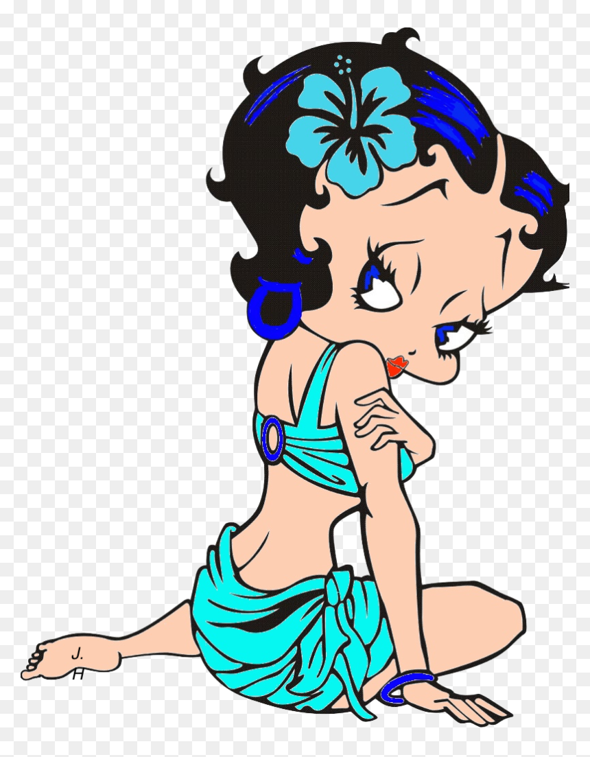 Betty Boop Clipart Hd - Betty Pooh Coloring Page, HD Png Download - betty boop png