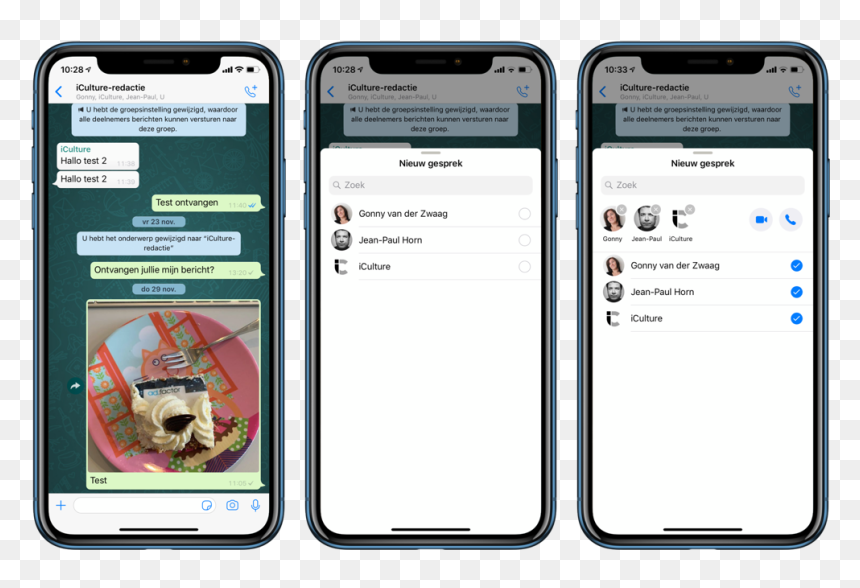 Call Whatsapp To A Group - Samsung Whatsapp Bellen, HD Png Download - whatsapp chat png
