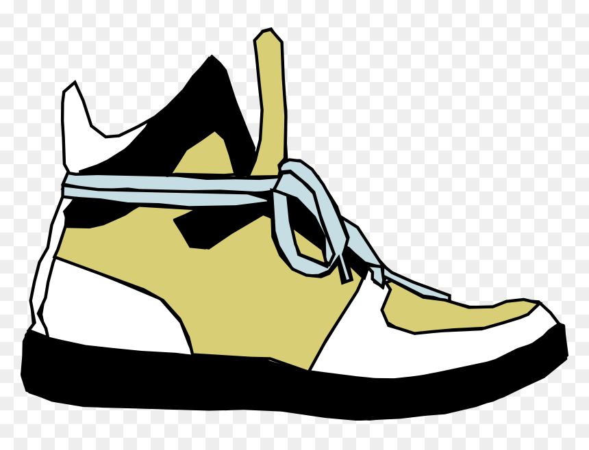 Birthday Minion Clipart - Cartoon Foot With Shoes, HD Png Download - sports shoes png