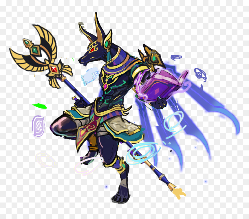 Gear-anubis, God Of Death Rough Sketch 001 , Png Download - Action Figure, Transparent Png - anubis png