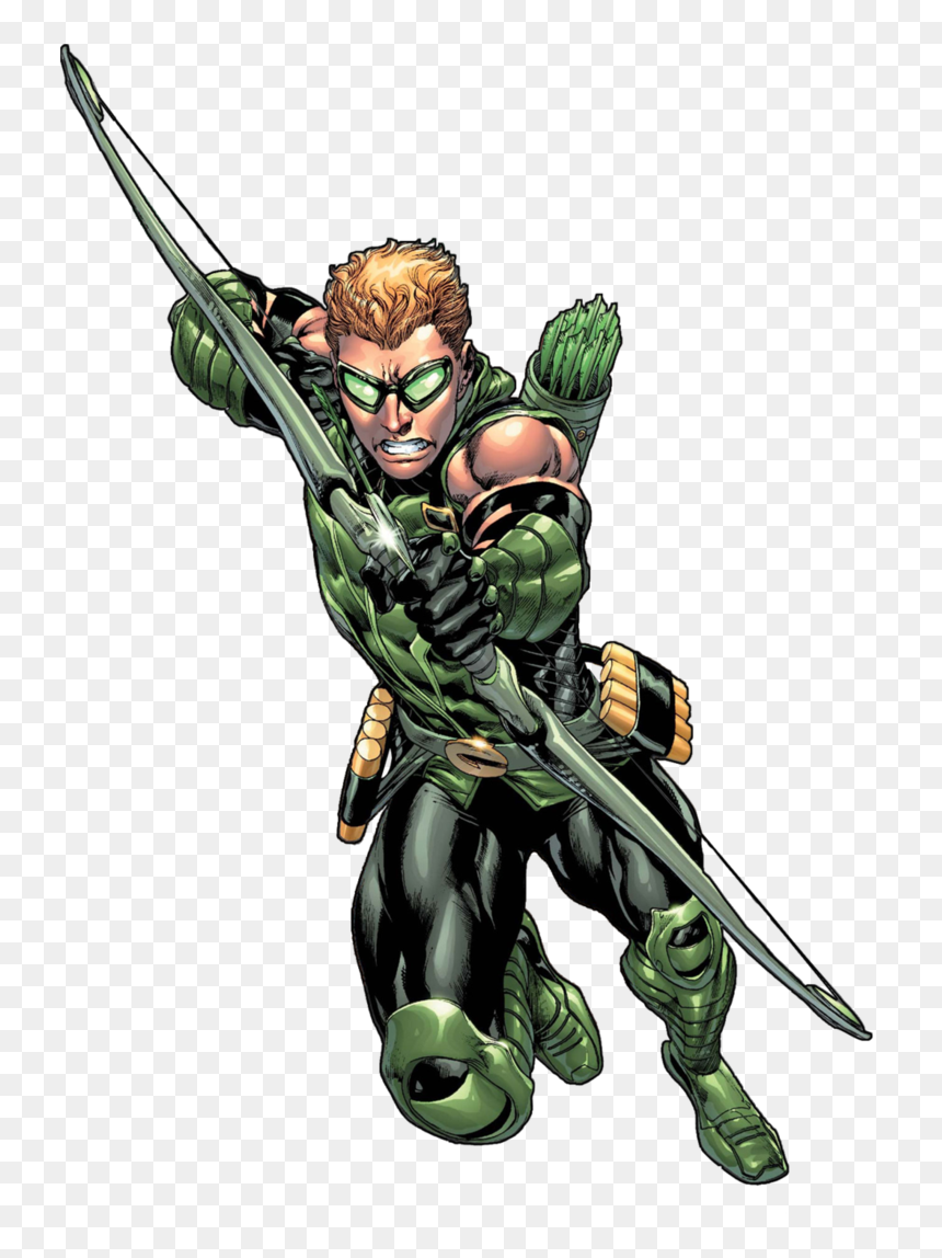 Green Arrow Costume Design - Green Arrow Comic Png, Transparent Png - dc png