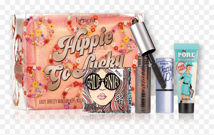 Benefit Hippie Go Lucky Makeup Set , Png Download - Kit Benefit Hippie Go Lucky, Transparent Png - makeup kit png