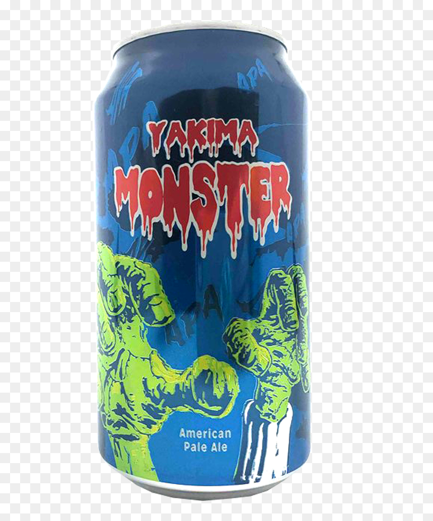 Caffeinated Drink, HD Png Download - monster can png
