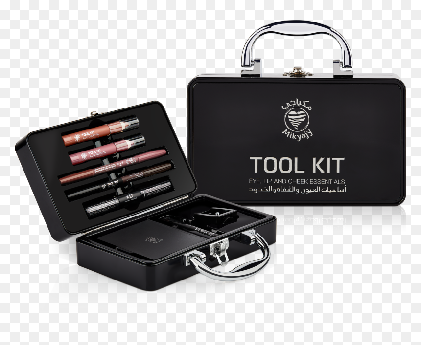 Tool Kit - Tool Kit Eye Lip And Cheek Essentials, HD Png Download - makeup kit png