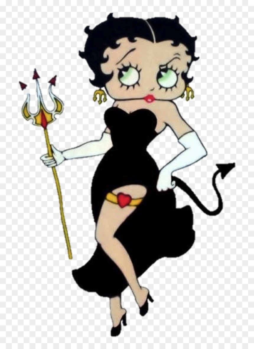 Betty Boop Halloween Clip Art - Betty Boop, HD Png Download - betty boop png