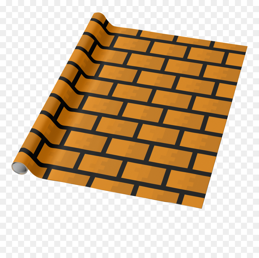 Wrapping Paper, HD Png Download - brick pattern png