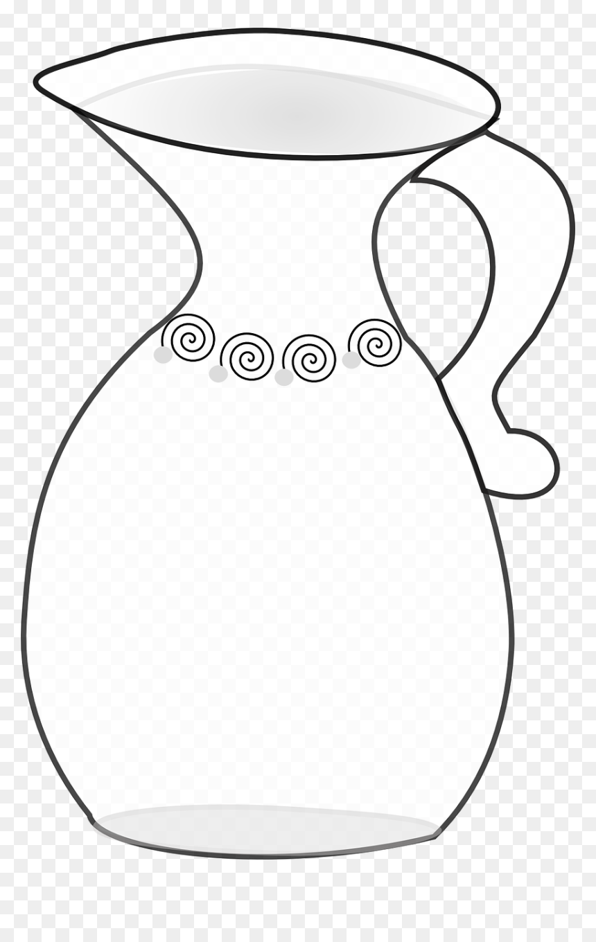 Cara Gambar Guci Teko, HD Png Download - water jar png