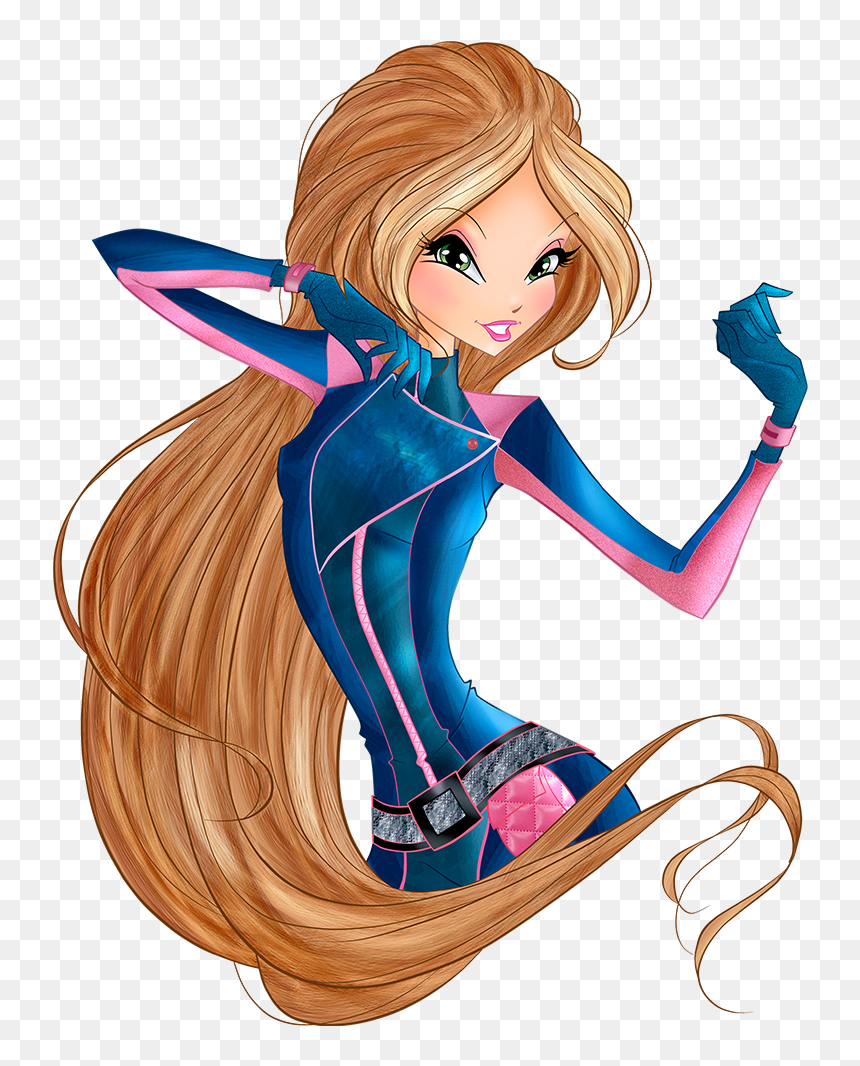 Flora World Of Winx Clipart , Png Download - Winx Club World Of Winx Flora, Transparent Png - spy png