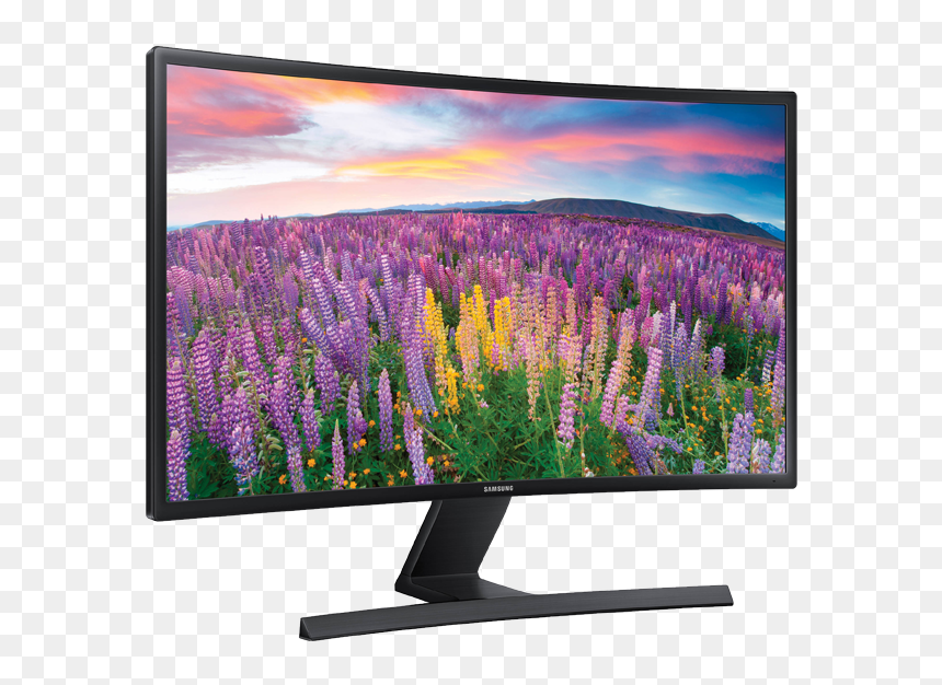 Samsung S24e510c, HD Png Download - samsung led tv png