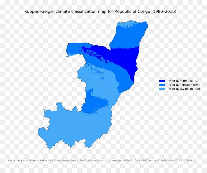 Odzala Kokoua National Park Map, HD Png Download - cog png