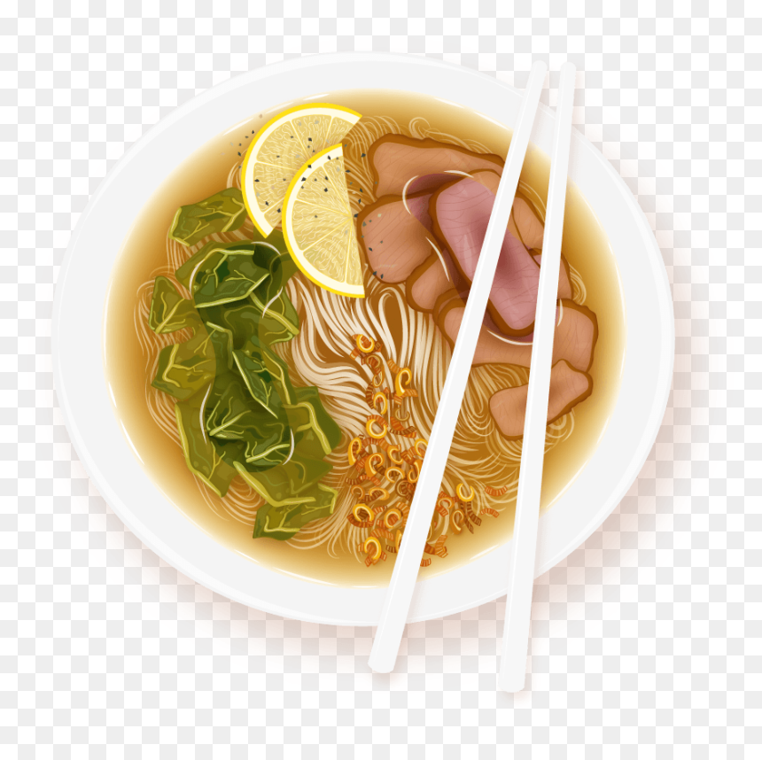 Clipart Black And White Stock Noodles Drawing Pho Bowl - Pho Clipart, HD Png Download - pho png