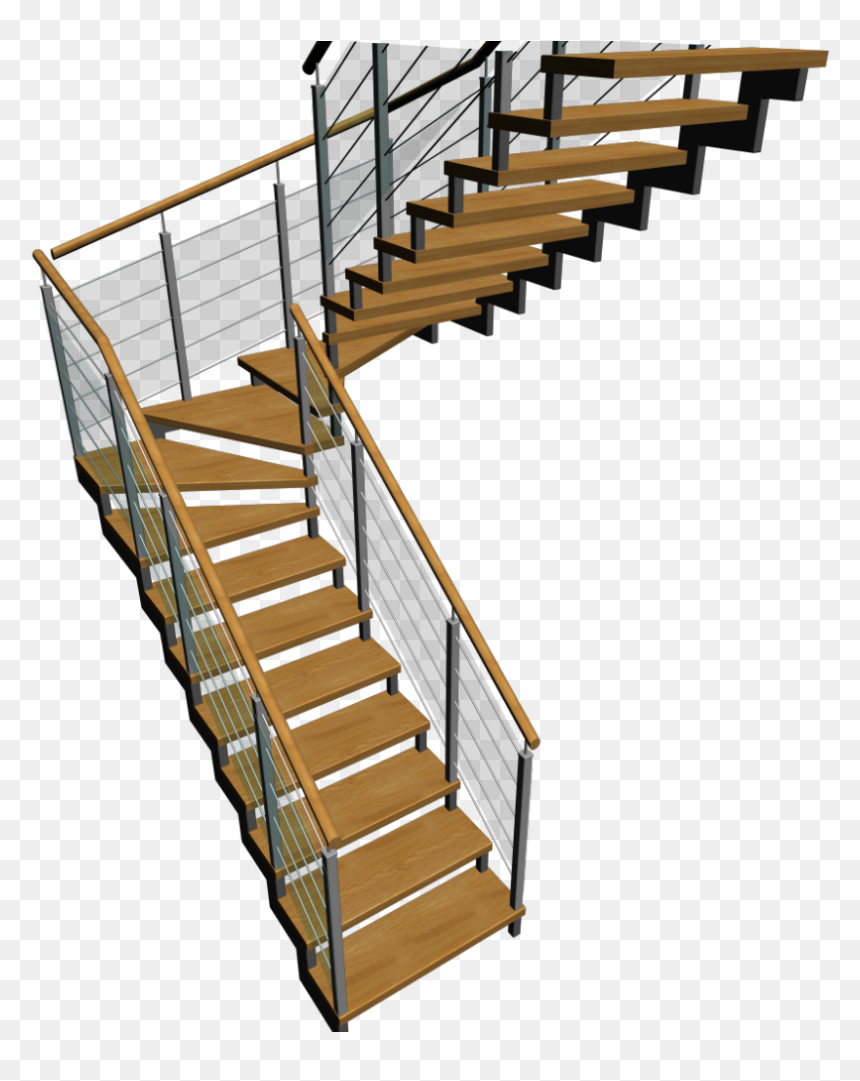 Stairs, HD Png Download - staircase png