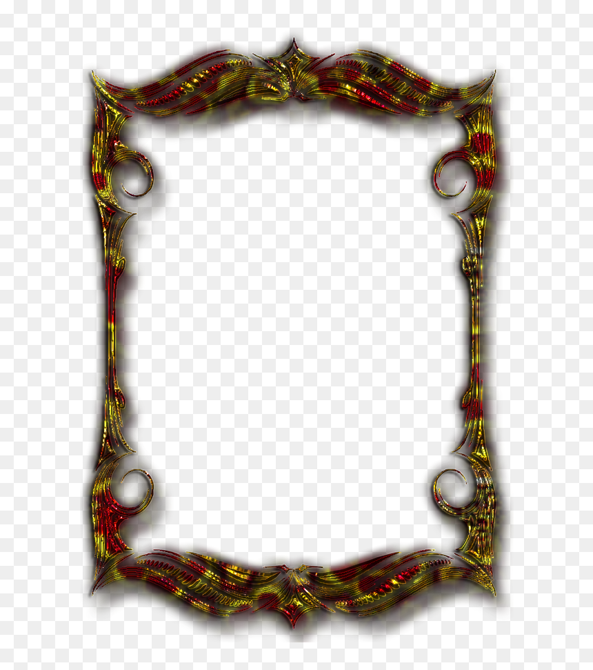 Find This Pin And More On Belas Molduras By Cigarro - Picture Frame, HD Png Download - molduras png