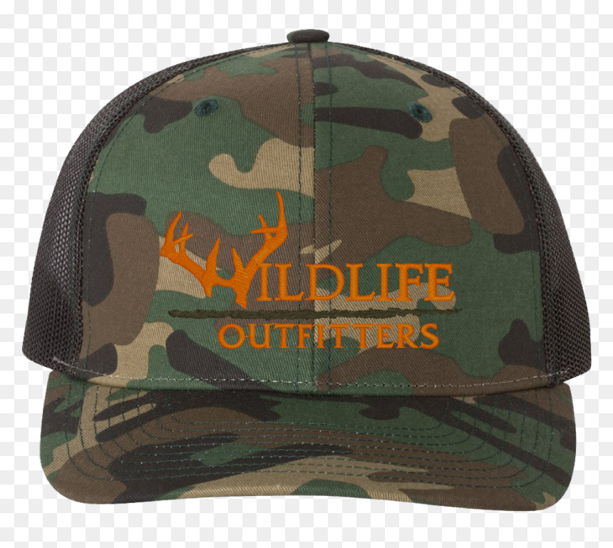 Hunting Hat ~ Army Camo Black, HD Png Download - camo png