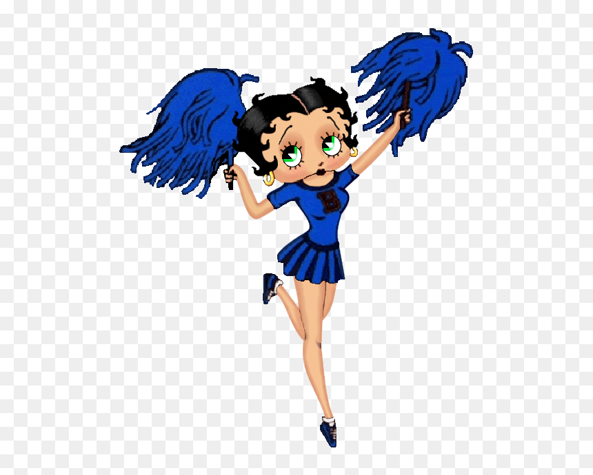 Betty Boop Cheerleader, HD Png Download - betty boop png