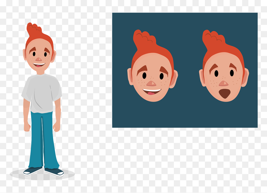Cartoon, HD Png Download - family walking png