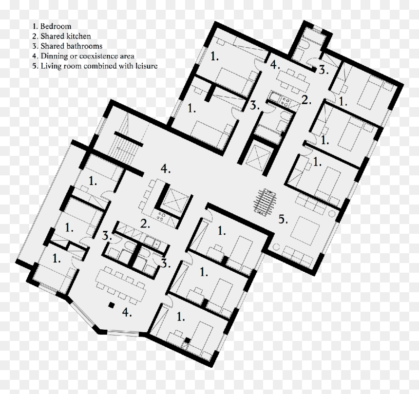 Floor Plan, HD Png Download - think png