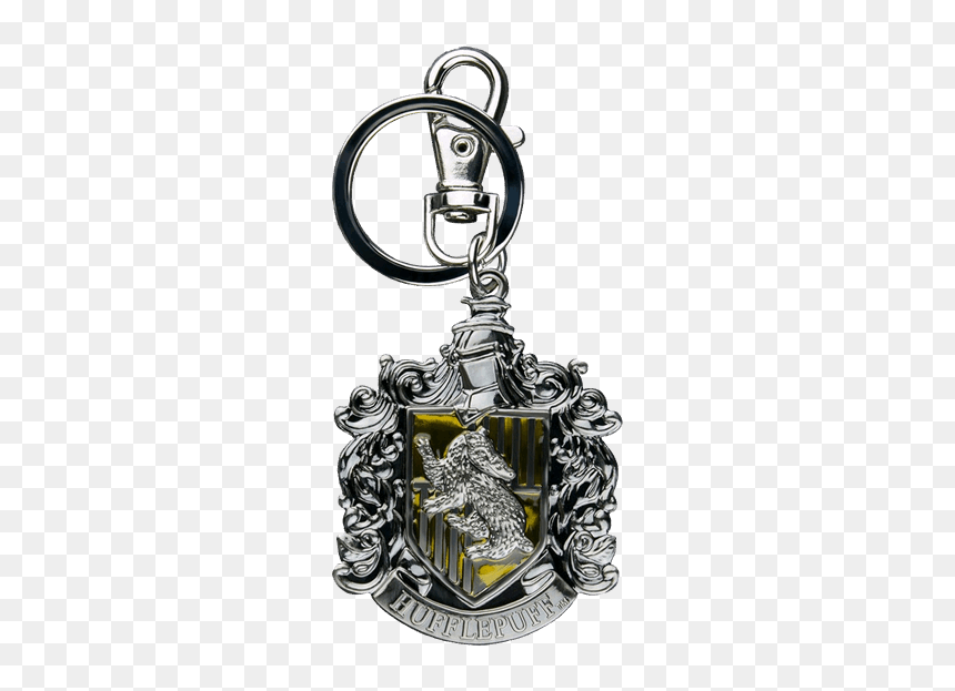 Keychain, HD Png Download - hufflepuff crest png