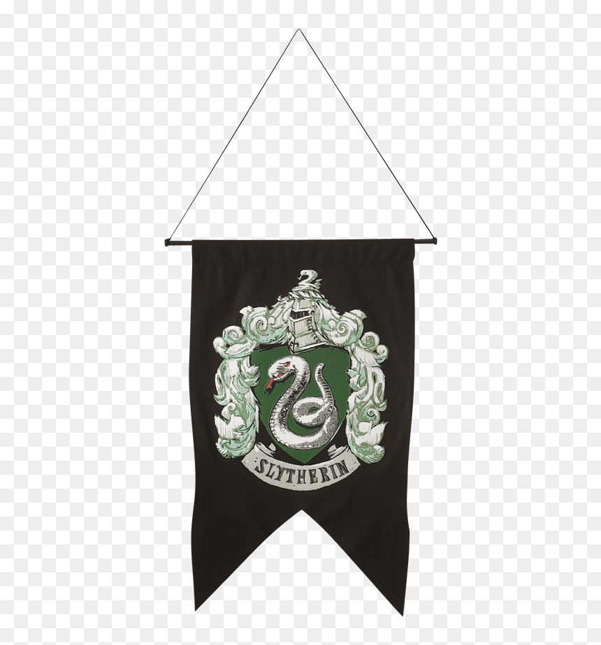 Slytherin Printed Wall Banner - Slytherin Banner, HD Png Download - slytherin png