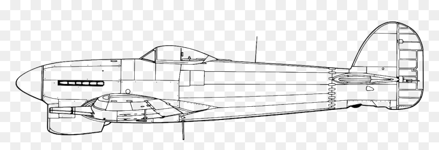 Hawker Tempest, HD Png Download - blueprint png
