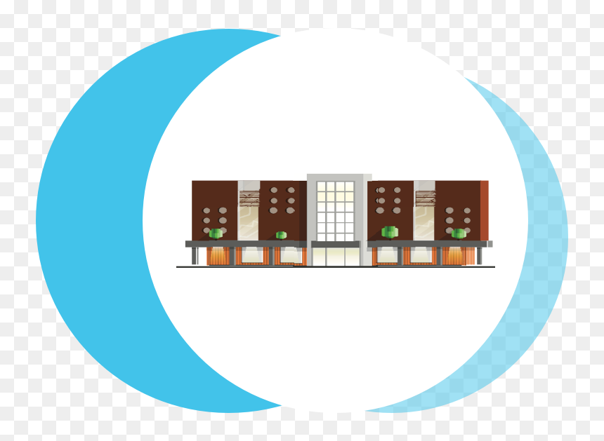 Hotel Mobile Application - Circle, HD Png Download - hotel png