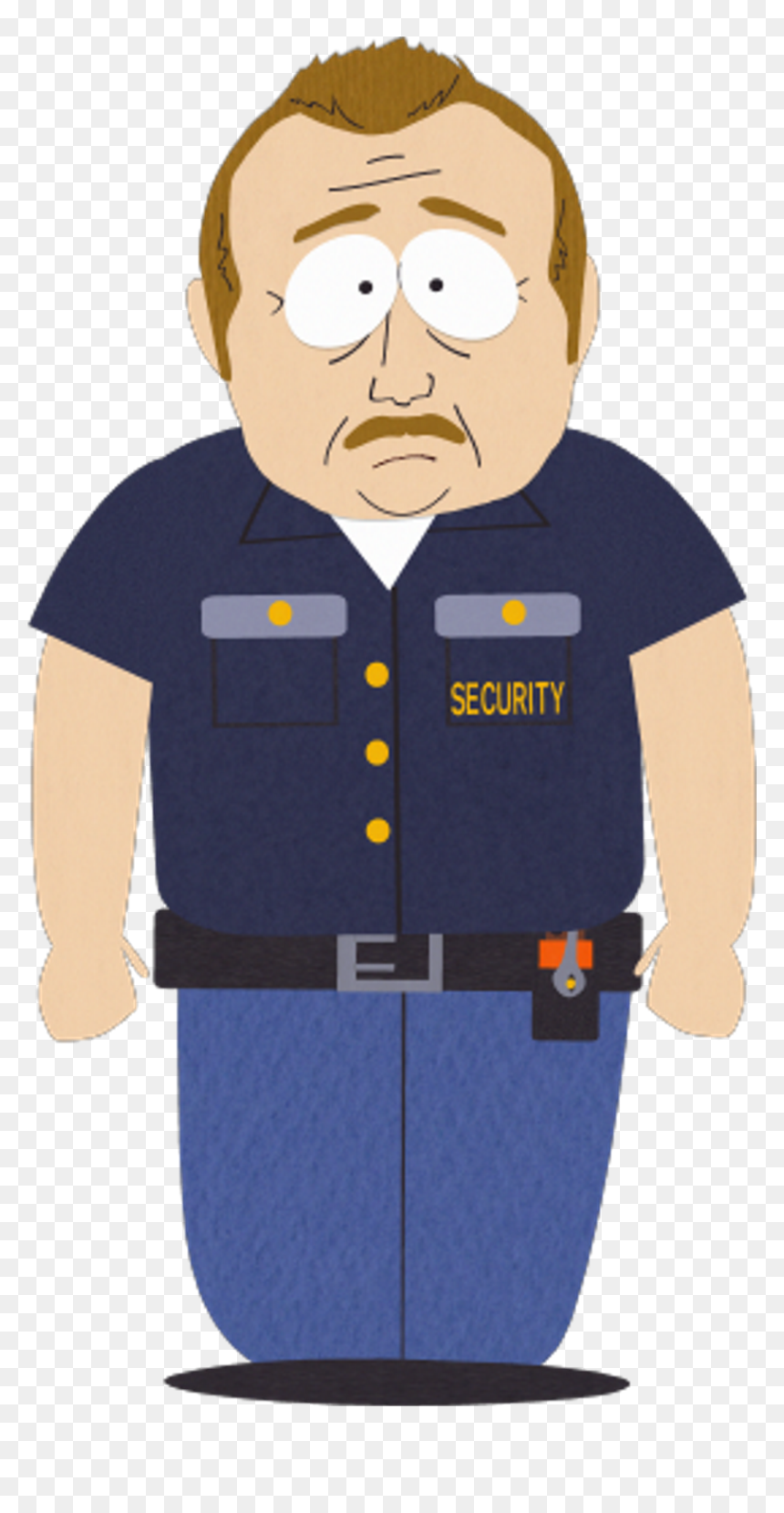 South Park Archives - Security Cartoon Images Hd, HD Png Download - security guard png