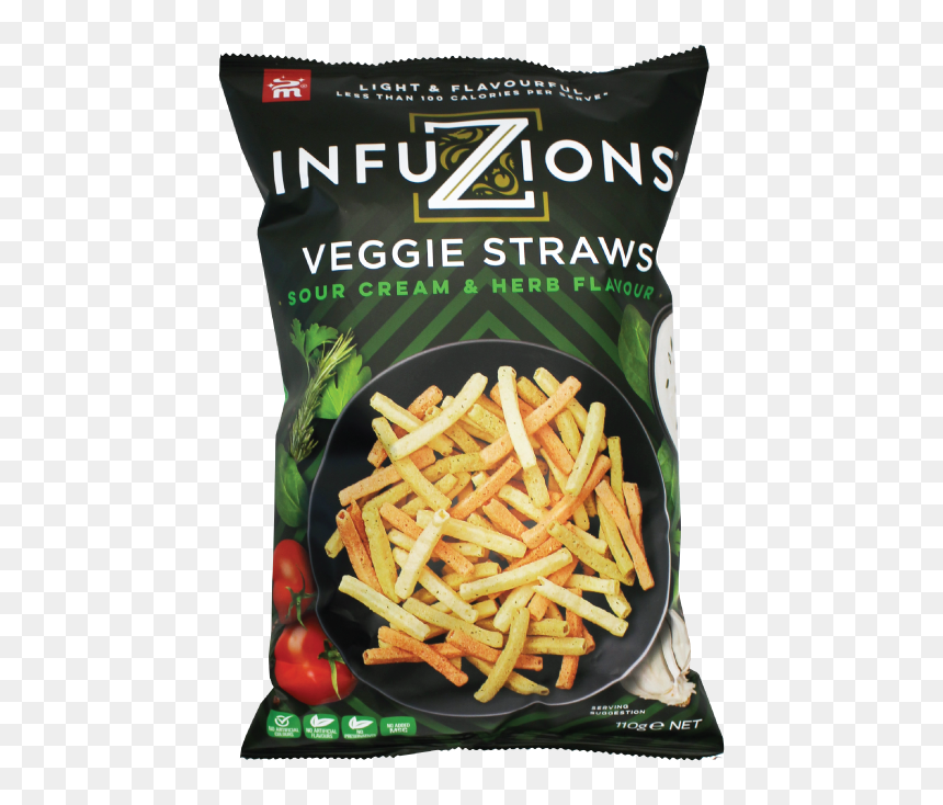 Infusions - Infuzions Veggie Straws, HD Png Download - rewind png