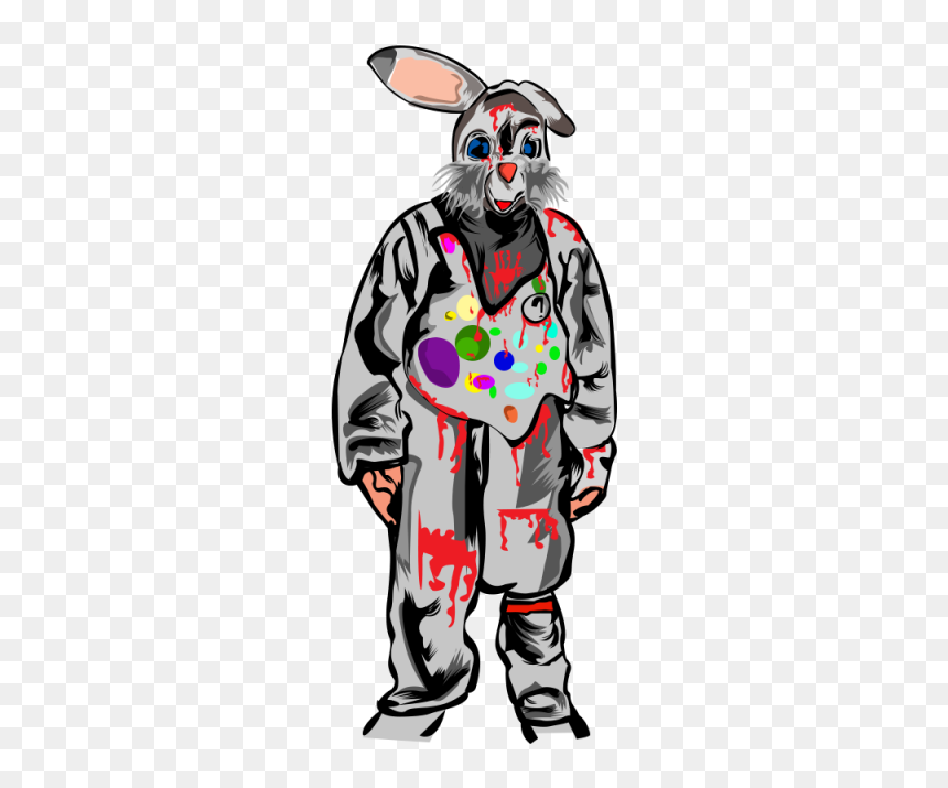 Creepyrabbit, Horror, Gore, Costume Png Transparent - Gore Png, Png Download - gore png