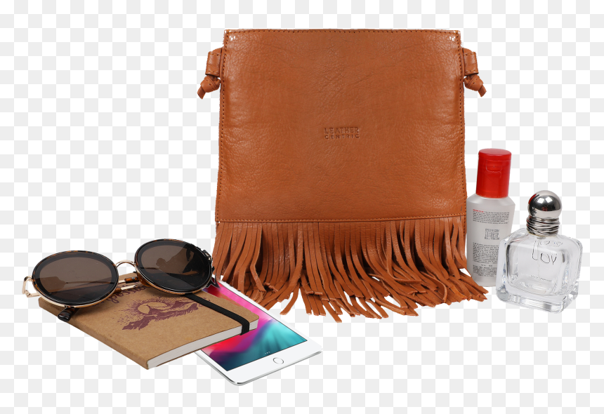 Genuine Leather Crossbody Ladies Handbag Bag For Women - Coin Purse, HD Png Download - ladies purse png