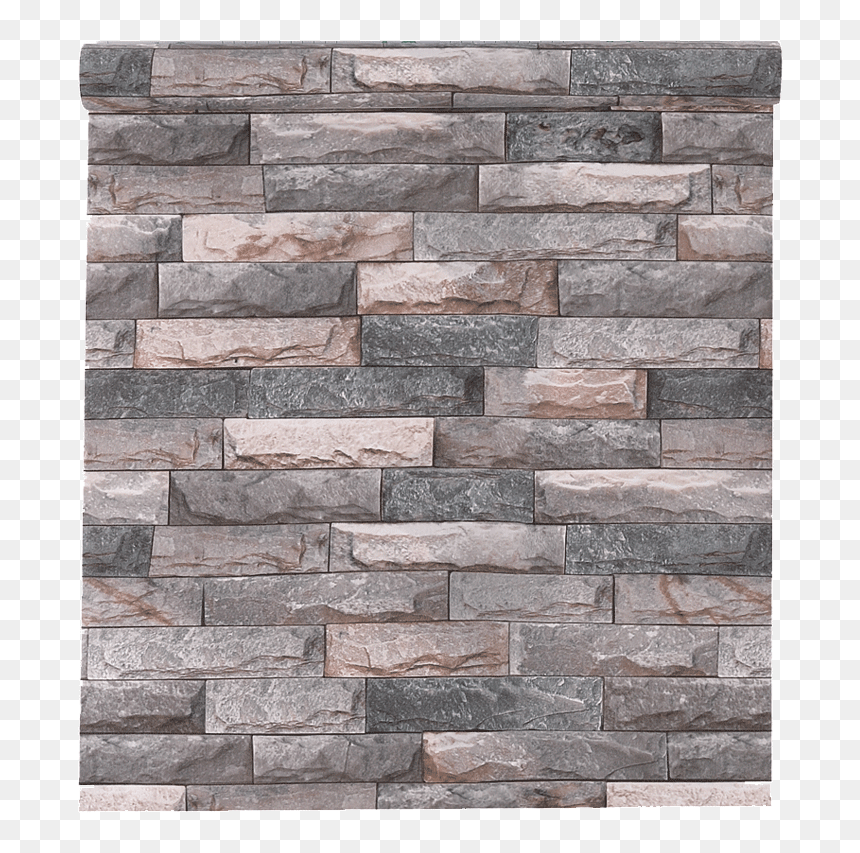 Retro 3d Three Dimensional Imitation Brick Pattern - Wall, HD Png Download - brick pattern png