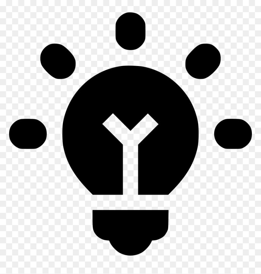 Ideas - Budge Icon Png White, Transparent Png - ideas png