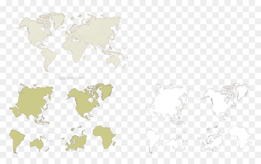 Digital 2020 We Are Social, HD Png Download - continents png