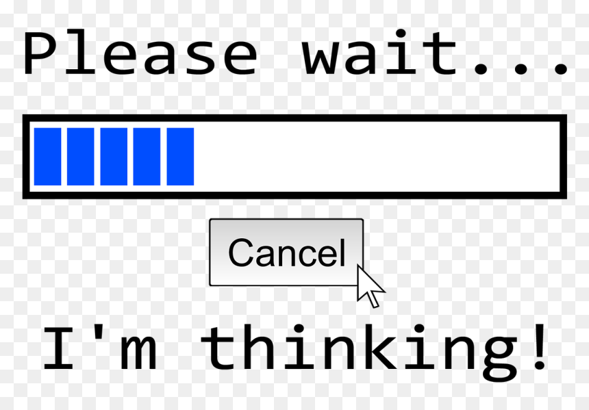 Saying Pc T Shirt Music Think Png Image - Let Me Thinking, Transparent Png - think png