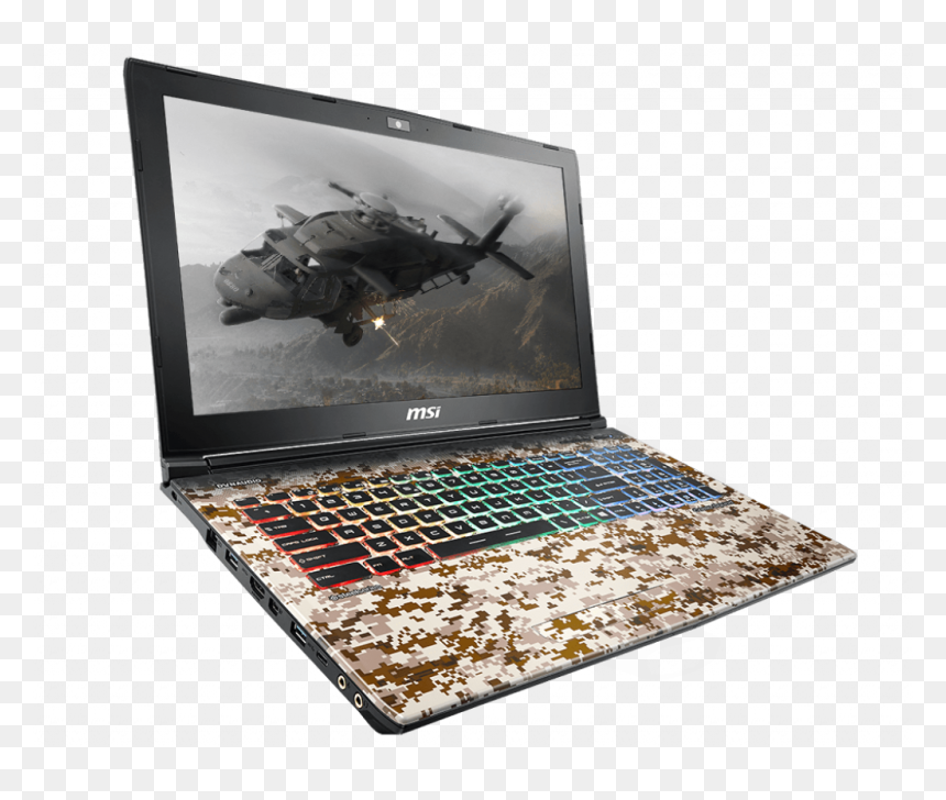 Msi Ge62vr 7rf Camo Squad, HD Png Download - camo png