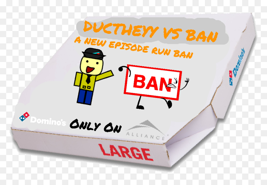 Ductheyy Vs Ban Dominos Pizza Box - Ali Keystone State Of Mind, HD Png Download - dominos png