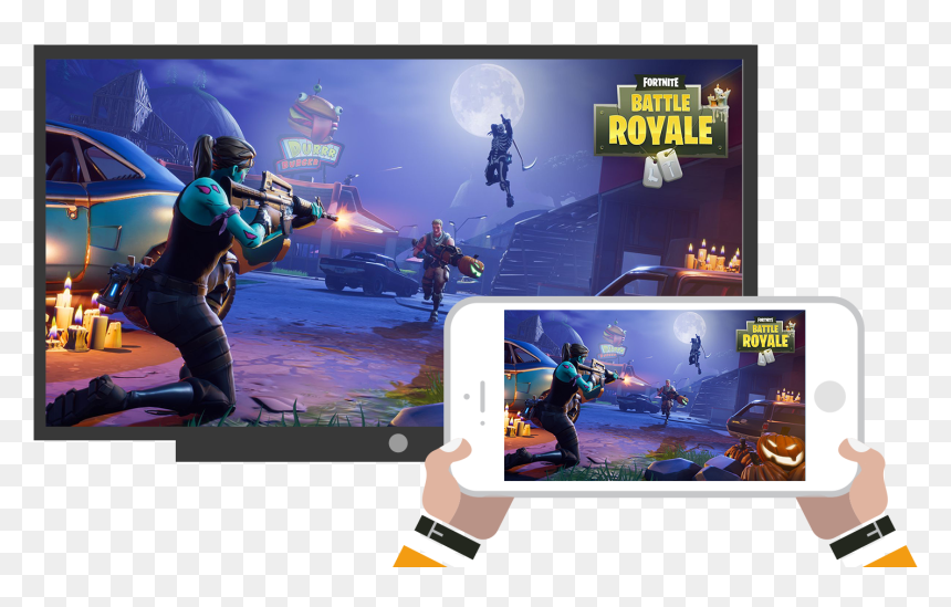 You Can Mirror Your Apps And Games To Your Roku Tv - Fortnite Channel Art No Text, HD Png Download - roku png