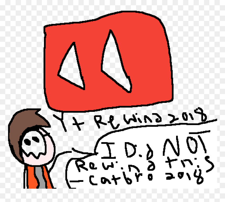 I Did Not Rewind This Clipart , Png Download - Cartoon, Transparent Png - rewind png