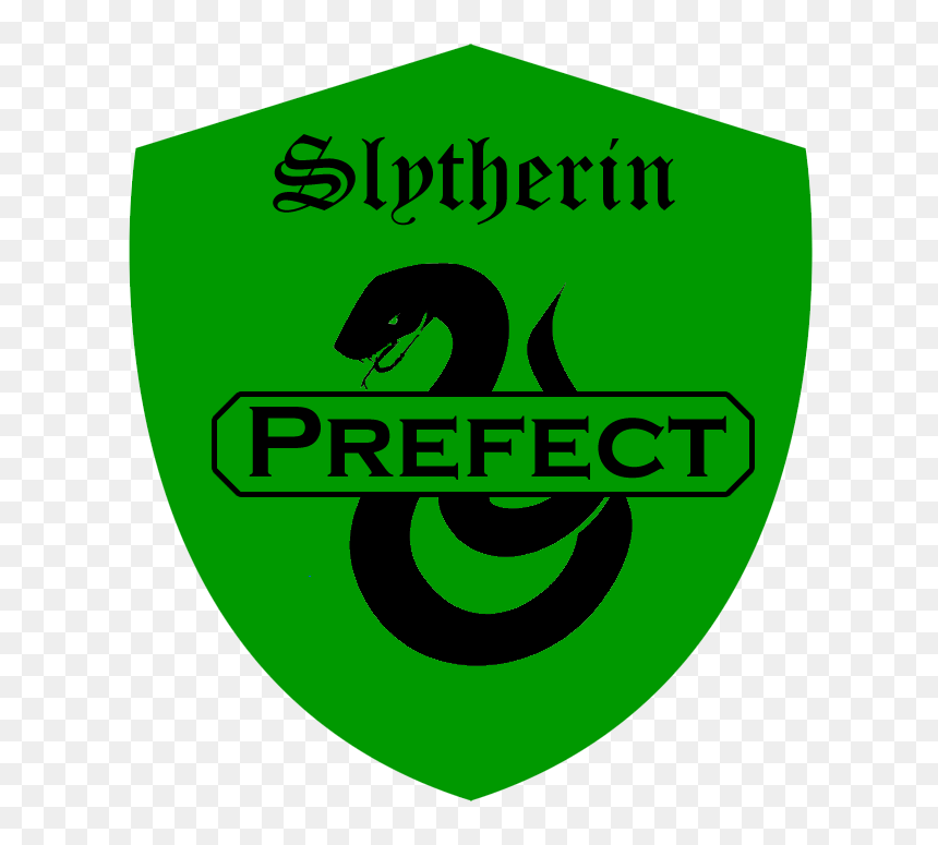Sytherin Prefect Badge Prefect Badge, Slytherin, Hogwarts, - Old English, HD Png Download - slytherin png
