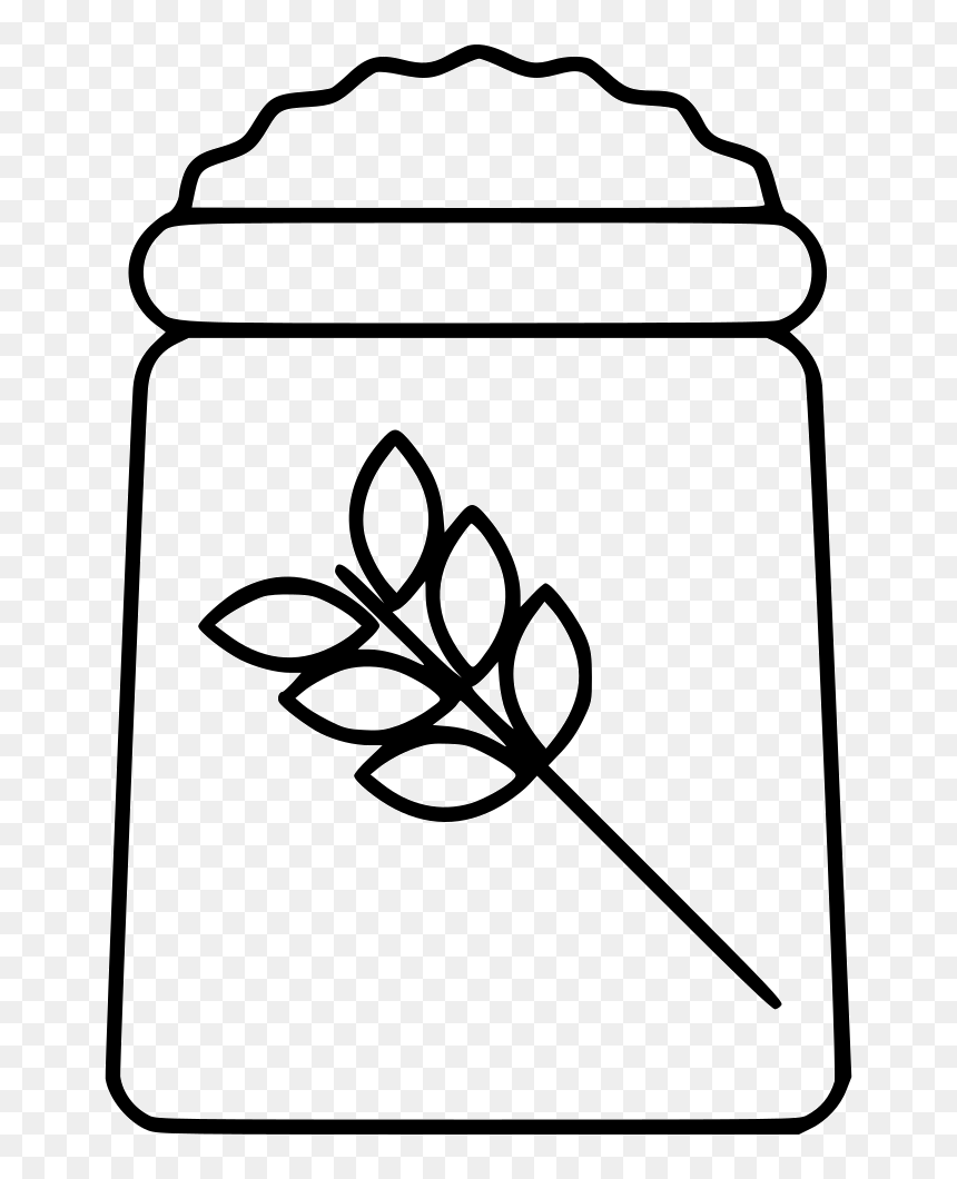Svg Png Icon Free - Line Art, Transparent Png - flour png