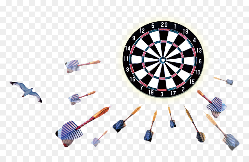 Darts Stock Photography Game Clip Art - Dart Board, HD Png Download - dart png