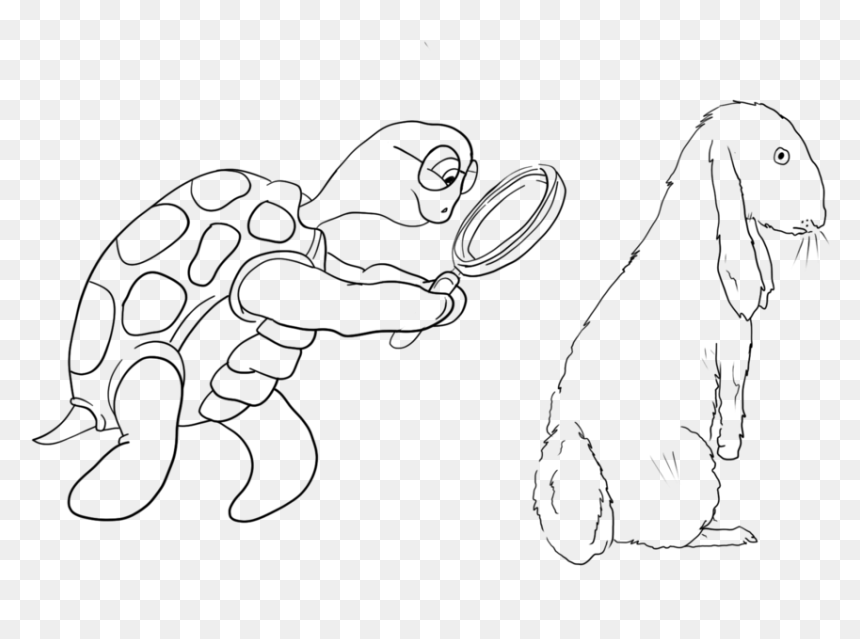 Home Analyse Rabbit Problem - Line Art, HD Png Download - problem png