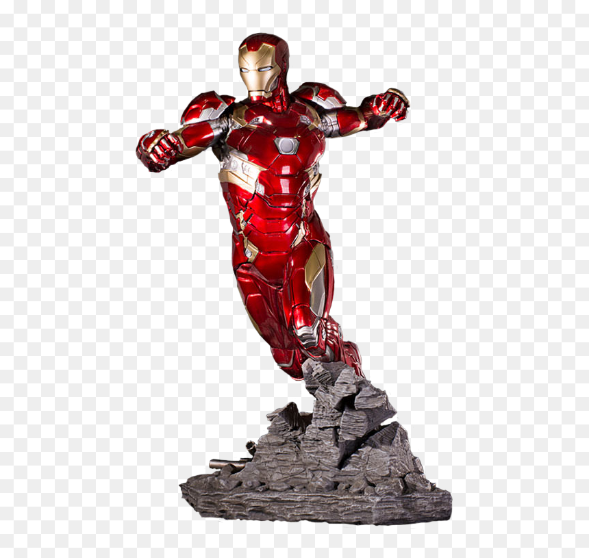 Civil War , Png Download - Iron Studios Iron Man Mark 46, Transparent Png - civil war png