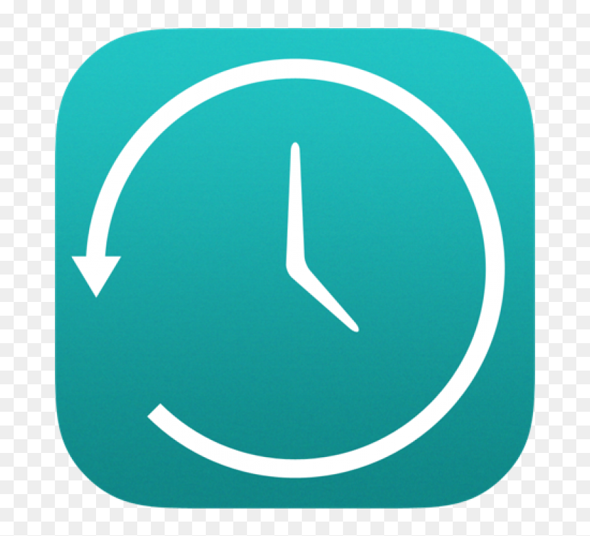 Time Machine Icon Ios 7 Png Image - Time Machine Ios Icon, Transparent Png - time machine png