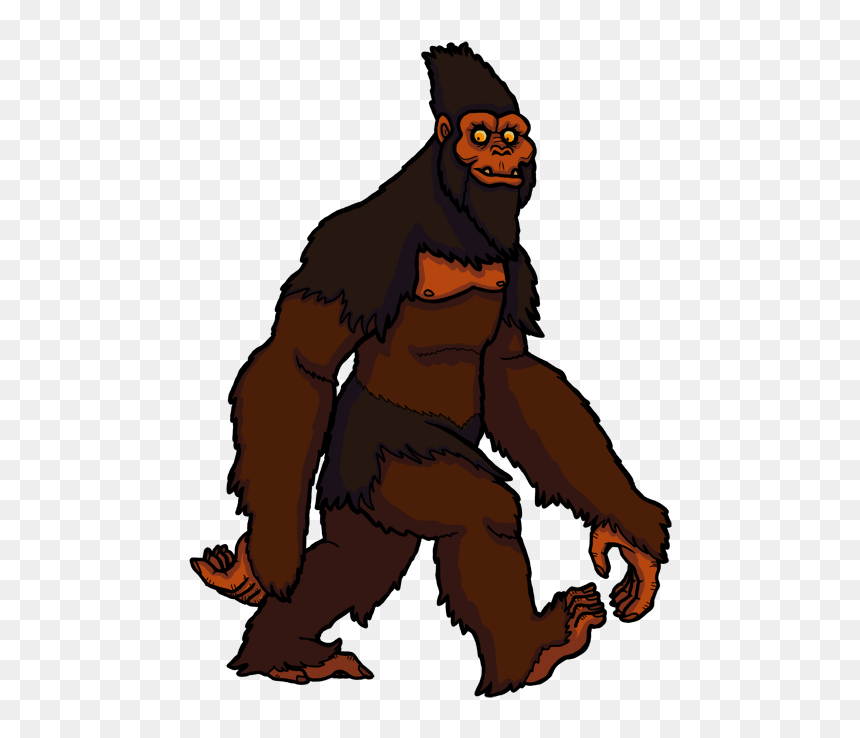 File 002 Common Sasquatch - Illustration, HD Png Download - sasquatch png